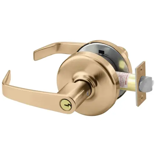 Cylindrical Lock Satin Bronze Clear Coated