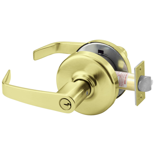 Cylindrical Lock Satin Brass