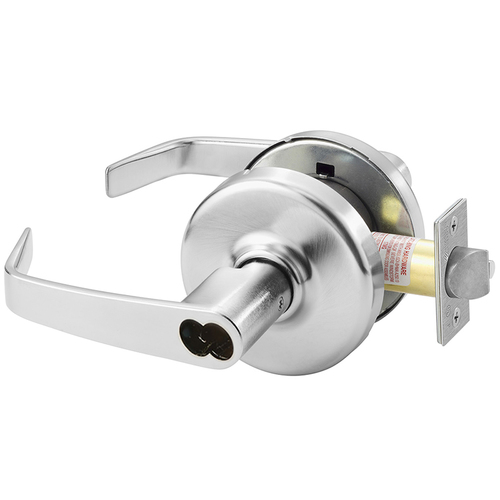 Cylindrical Lock Satin Chrome