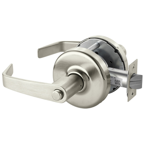 Cylindrical Lock Satin Nickel Plated Clear Coated