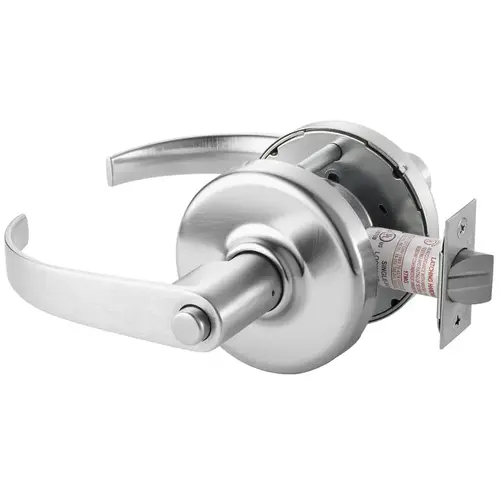 KIT - Grade 1 Hospital Privacy Princeton Cylindrical Lever, 2-3/4" Backset, ANSI Strike SA114, 626/US26D Satin Chrome