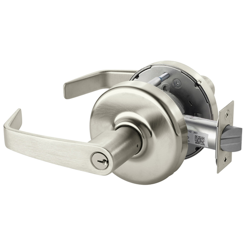 Cylindrical Lock Bright Chrome