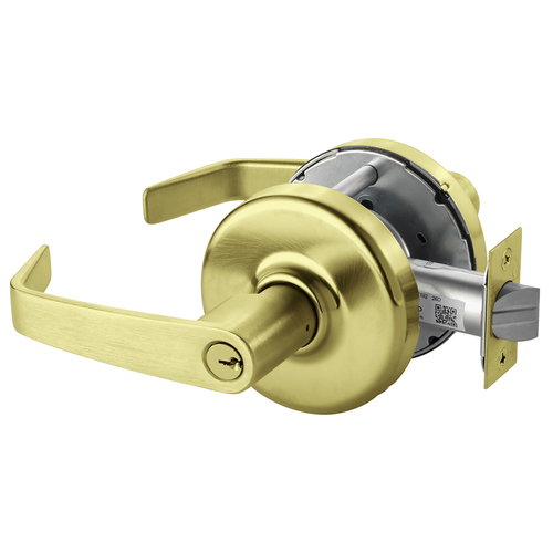 Cylindrical Lock Satin Brass