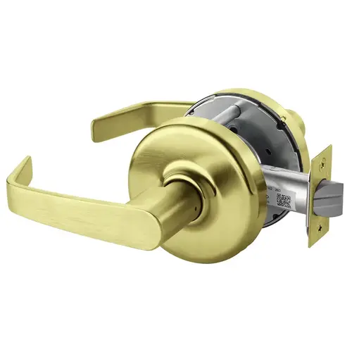 Cylindrical Lock Satin Brass