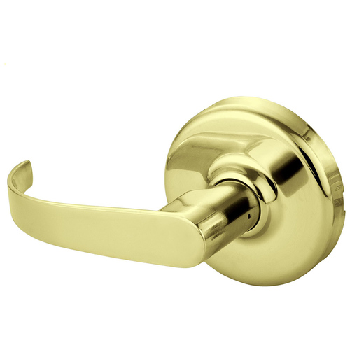 Cylindrical Lock Bright Brass