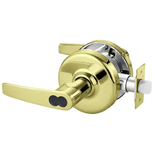 Cylindrical Lock Bright Brass