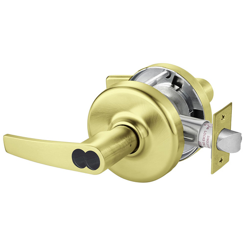 Cylindrical Lock Satin Brass