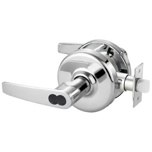 Cylindrical Lock Bright Chrome