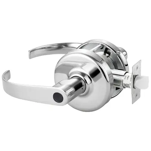 Cylindrical Lock Bright Chrome