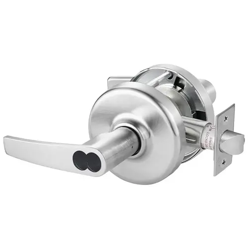 Cylindrical Lock Satin Chrome