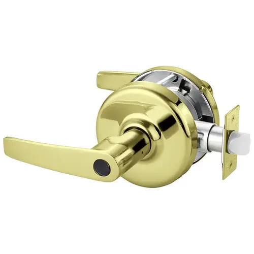 Cylindrical Lock Bright Brass