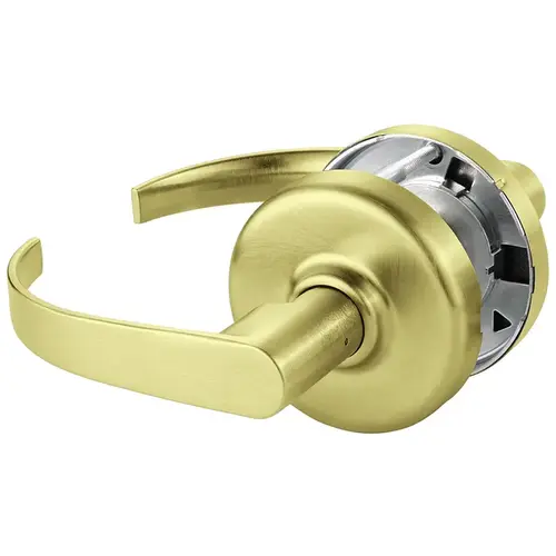 Cylindrical Lock Satin Brass