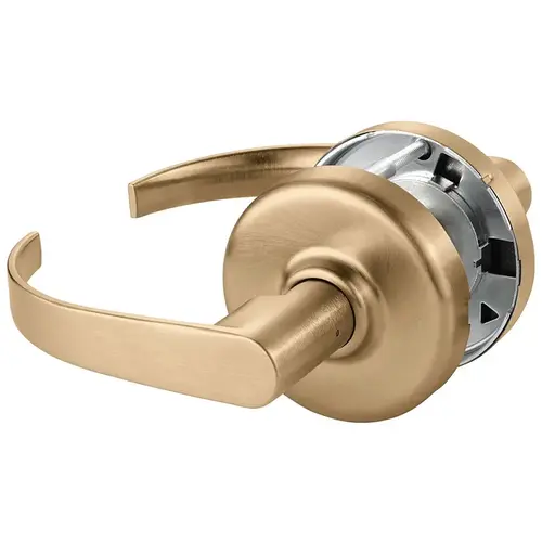 Cylindrical Lock Satin Bronze Clear Coated