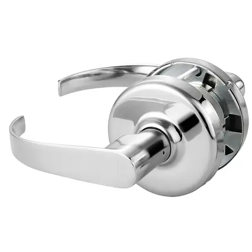 Cylindrical Lock Bright Chrome