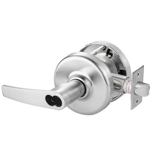 Cylindrical Lock Satin Chrome