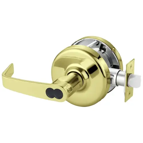 Cylindrical Lock Bright Brass