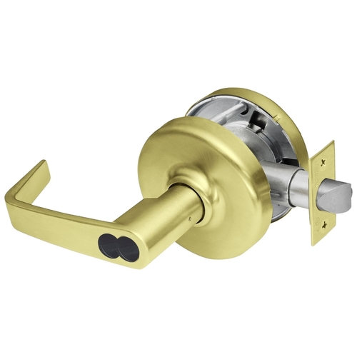 Cylindrical Lock Satin Brass