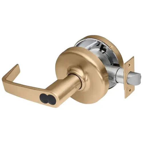 Cylindrical Lock Satin Bronze Clear Coated