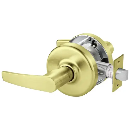 Cylindrical Lock Satin Brass