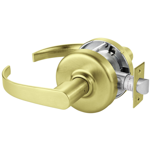 Cylindrical Lock Satin Brass