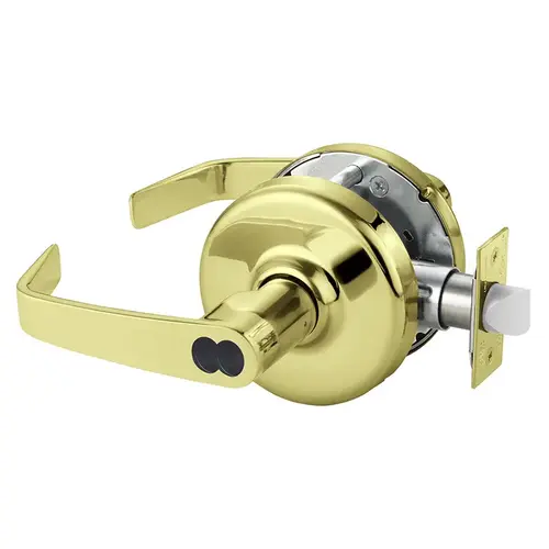 Cylindrical Lock Bright Brass