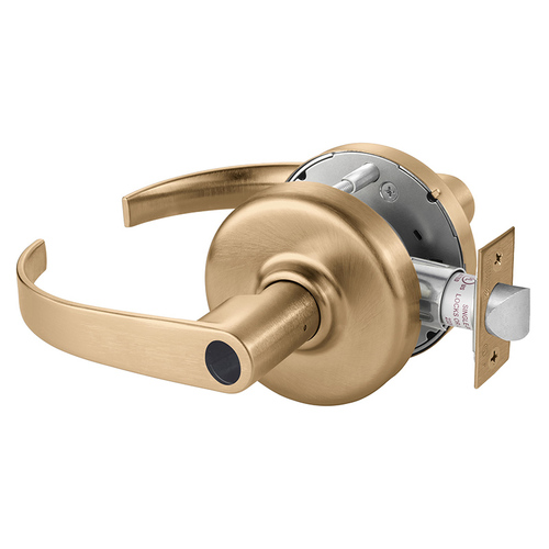 Cylindrical Lock Satin Bronze Clear Coated