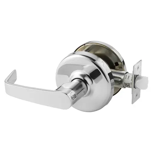 Cylindrical Lock Bright Chrome