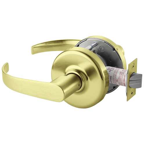 Cylindrical Lock Satin Brass