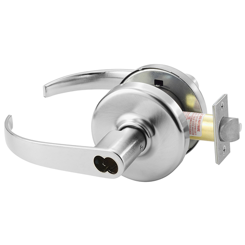 Cylindrical Lock Satin Chrome