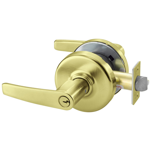 Cylindrical Lock Satin Brass