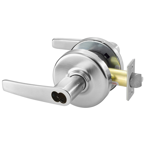 Cylindrical Lock Satin Chrome