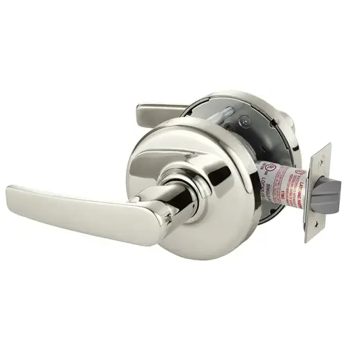 Cylindrical Lock Bright Nickel Plated Clear Coated