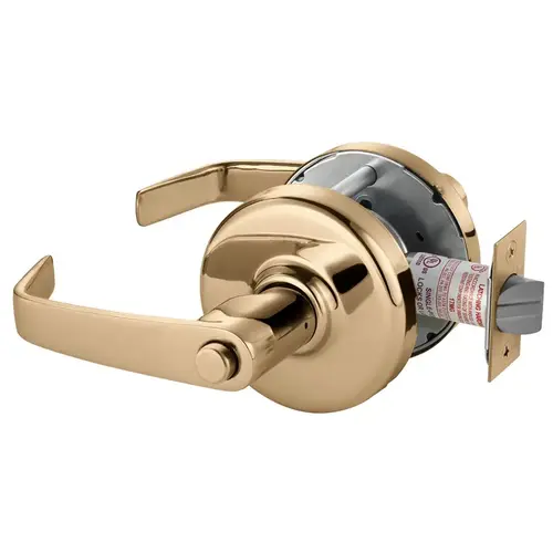 Cylindrical Lock Bright Bronze