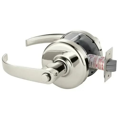 Cylindrical Lock Bright Nickel Plated Clear Coated