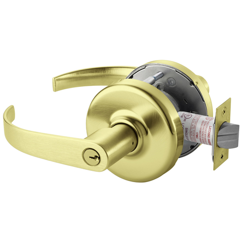 Cylindrical Lock Bright Bronze