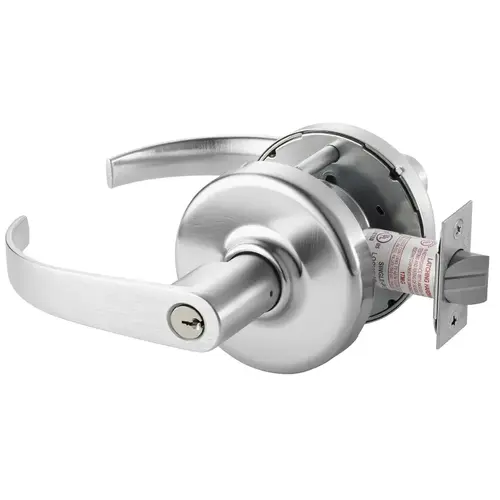 Cylindrical Lock Satin Chrome