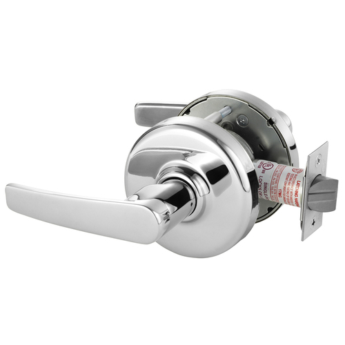 Cylindrical Lock Bright Chrome