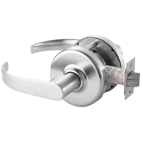 KIT - Grade 1 Patio Princeton Cylindrical Lever, 2-3/4" Backset, ANSI Strike SA114, 626/US26D Satin Chrome