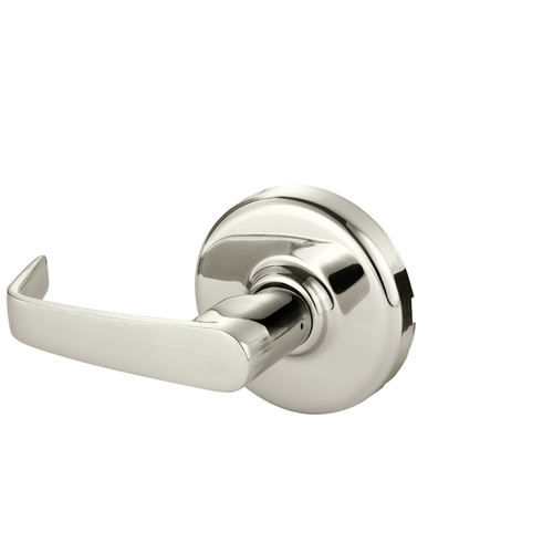 Cylindrical Lock Bright Nickel Plated Clear Coated