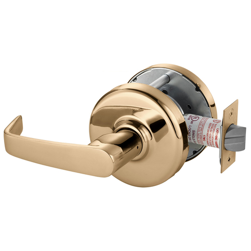 Cylindrical Lock Bright Bronze