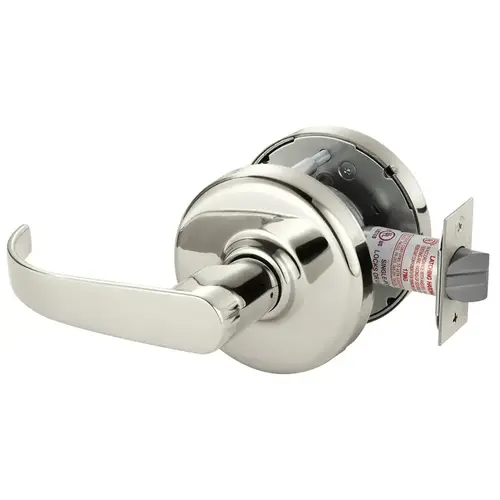 Cylindrical Lock Bright Nickel Plated Clear Coated