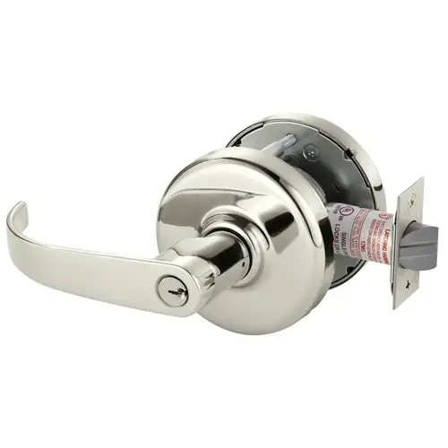 Cylindrical Lock Bright Nickel