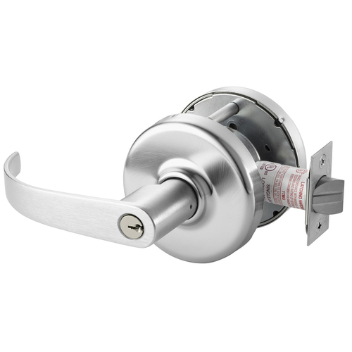 Cylindrical Lock Satin Chrome