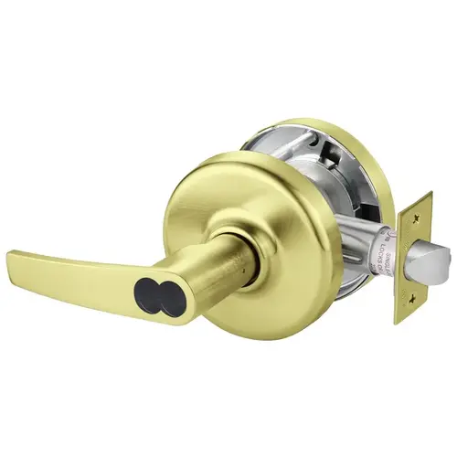 Cylindrical Lock Satin Brass