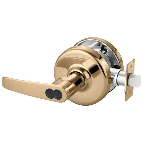 Cylindrical Lock Bright Bronze Clear Coated