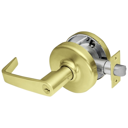 Cylindrical Lock Satin Brass