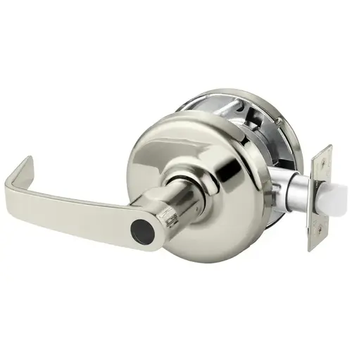 Cylindrical Lock Bright Nickel Plated Clear Coated