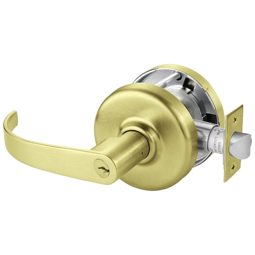 Cylindrical Lock Satin Brass