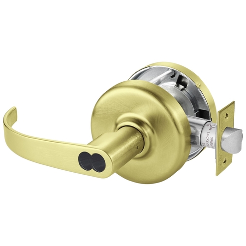 Cylindrical Lock Satin Brass