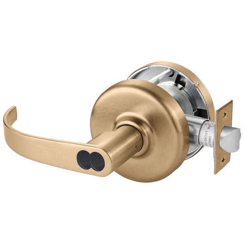 Cylindrical Lock Satin Bronze Clear Coated